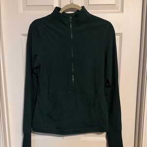 ZYIA Active Forest Green Pullover NWOT